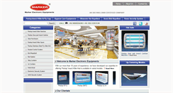 Desktop Screenshot of markerelectronic.com
